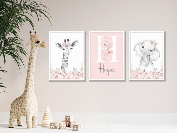 Girls Nursery Prints