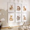 Woodland Animal Prints for Nursery