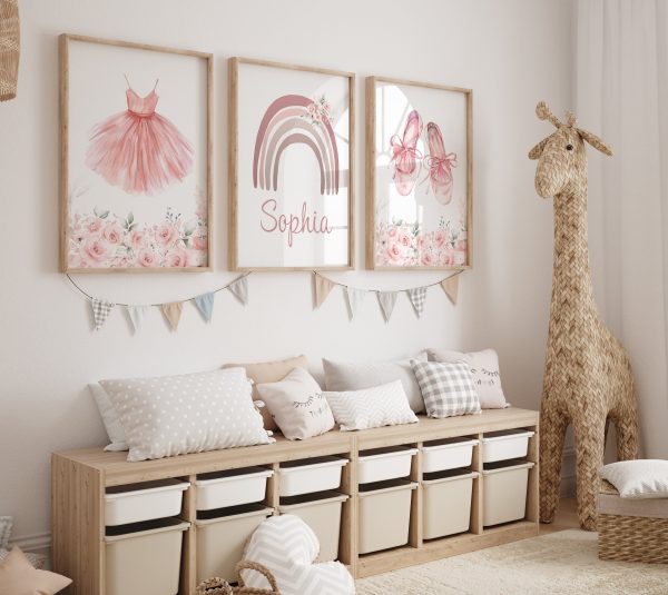 Ballet Nursery Wall Art