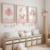 Ballerina Nursery Wall Art