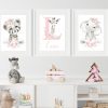 Safari Nursery Print Set