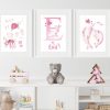 Pink Nursery Décor