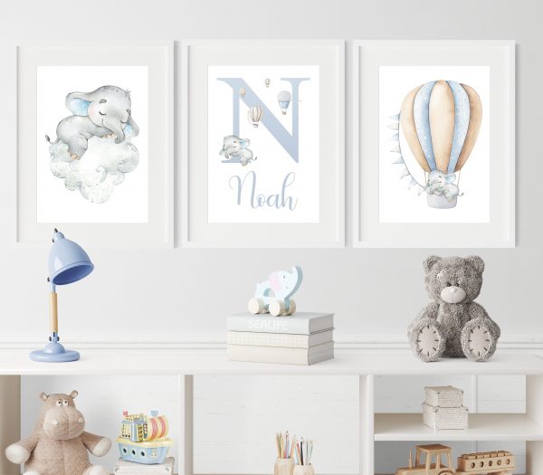 Elephant Nursery Wall Art