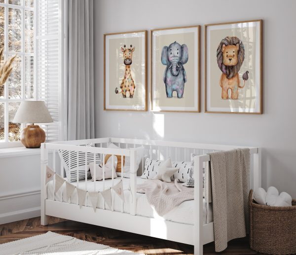 Elephant Nursery Art