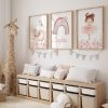 Personalised Ballet Prints for Girls Set Of 3
