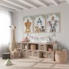 Safari Animal Nursery Wall Print